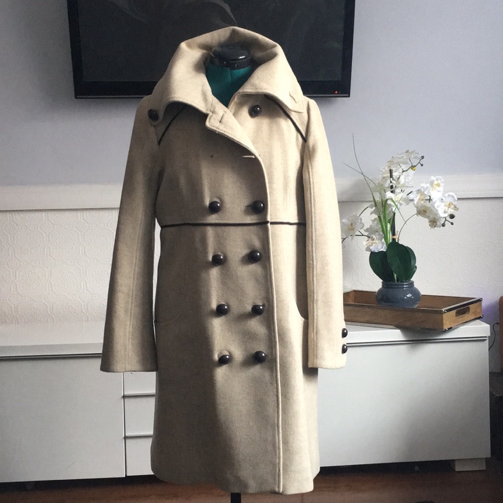Soia & Kyo (Mackage Sister Brand Oatmeal Wool Coat